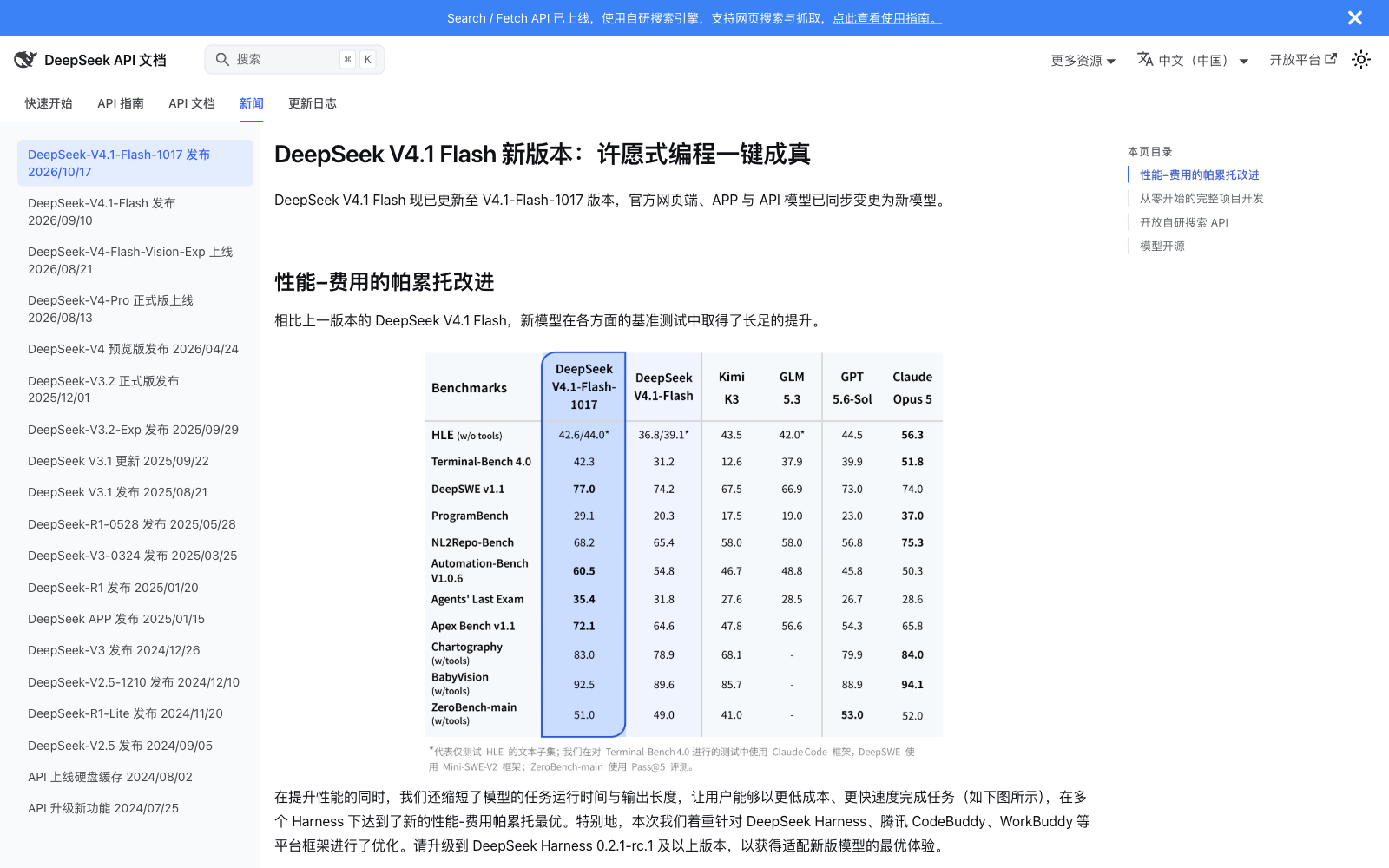 DeepSeek 官方中文发布页与发布日期