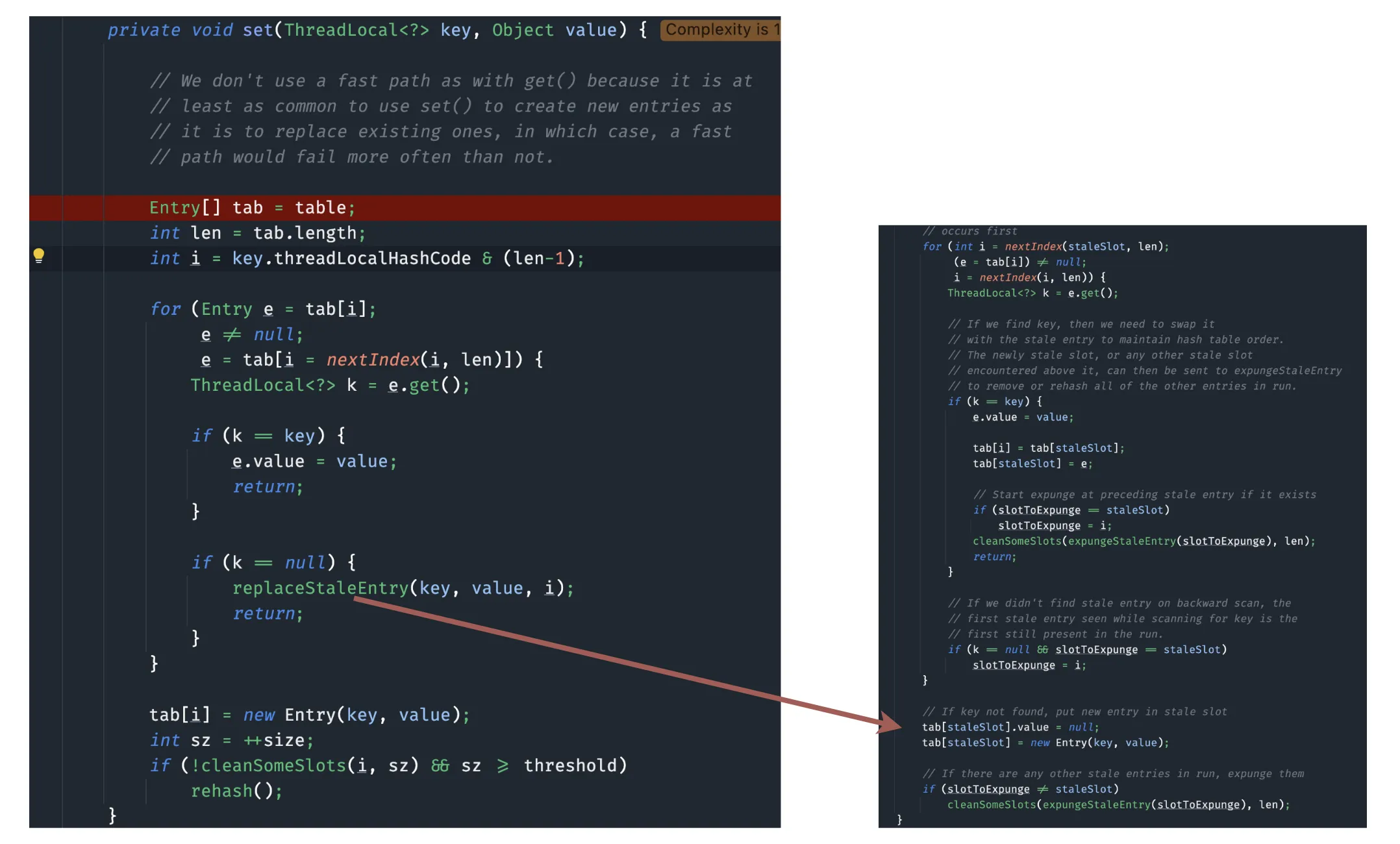 二哥的 Java 进阶之路：replaceStaleEntry方法