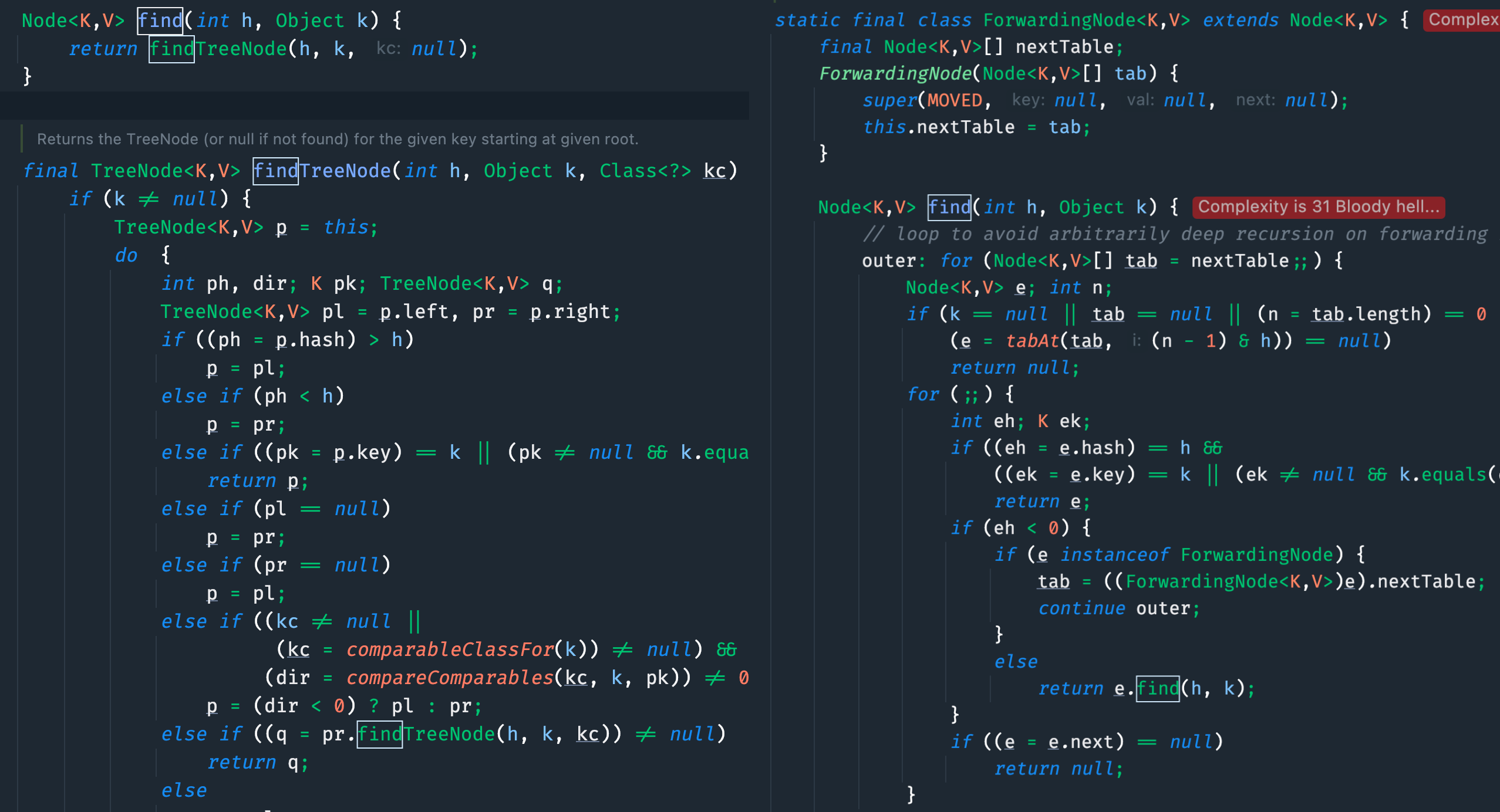 二哥的 Java 进阶之路：ForwardingNode和TreeNode的 find 方法