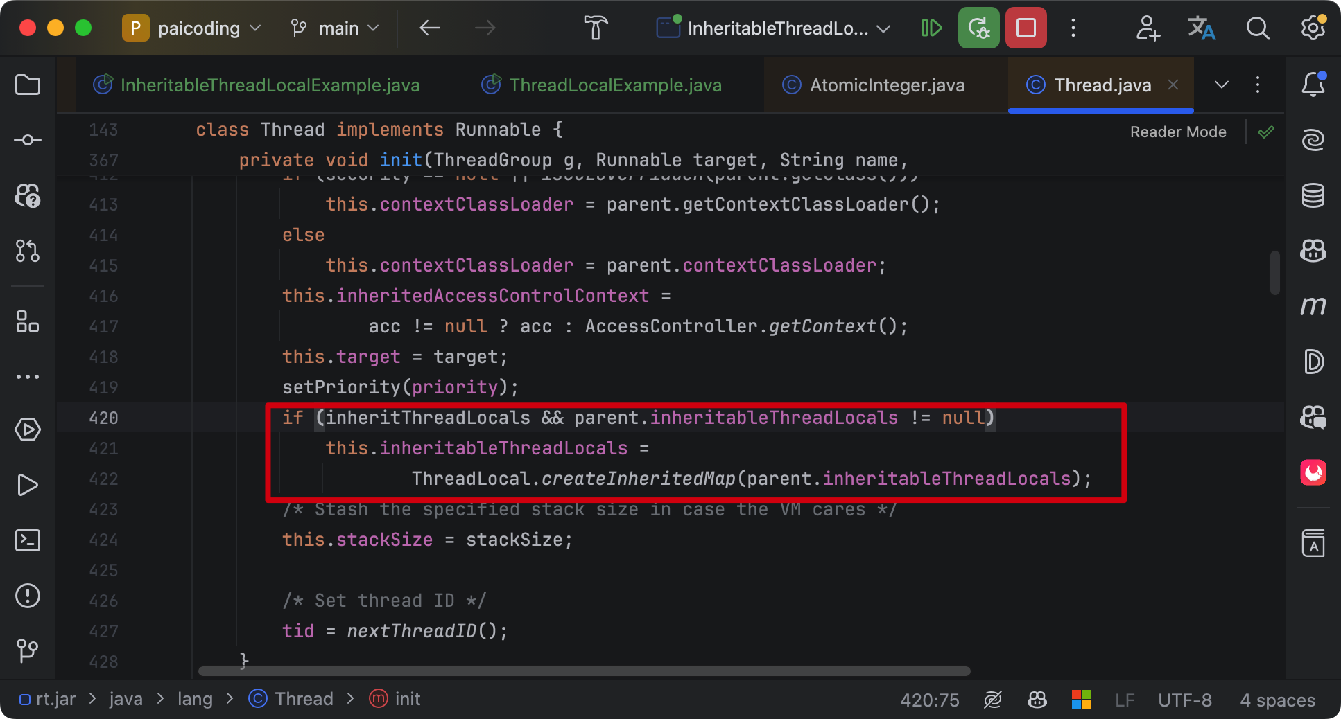 二哥的 Java 进阶之路：Thread 源码