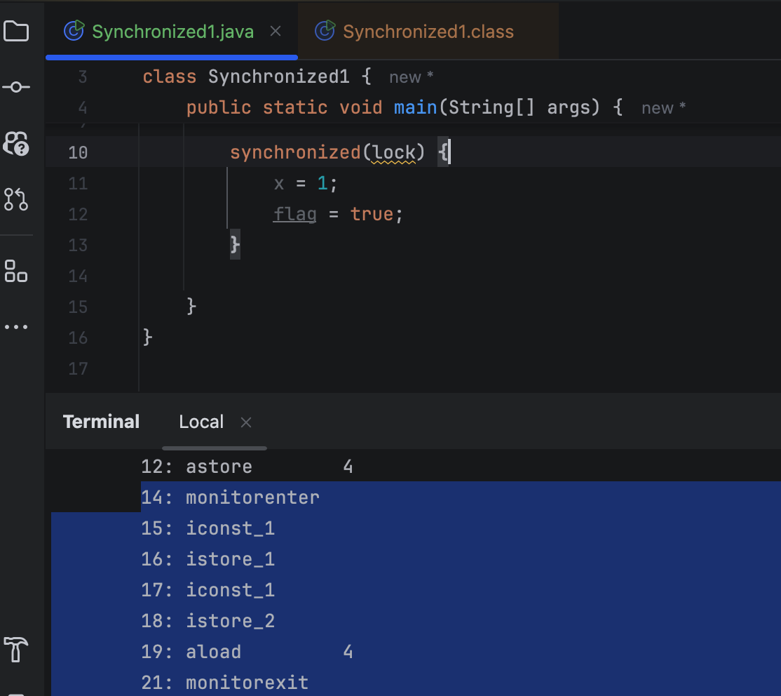 二哥的 Java 进阶之路：javap 反编译后的synchronized