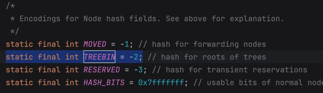 二哥的 Java 进阶之路：TreeBin 的哈希值固定为 -2