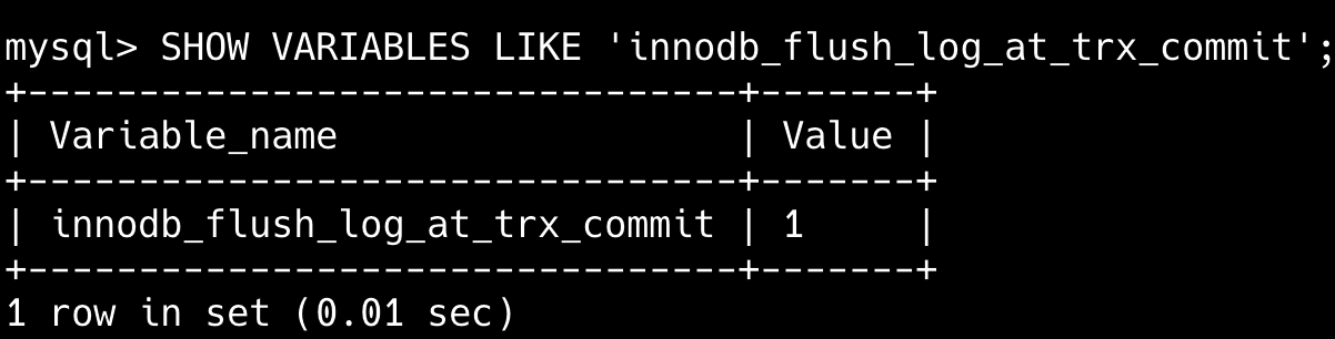 二哥的 Java 进阶之路：innodb_flush_log_at_trx_commit的默认值