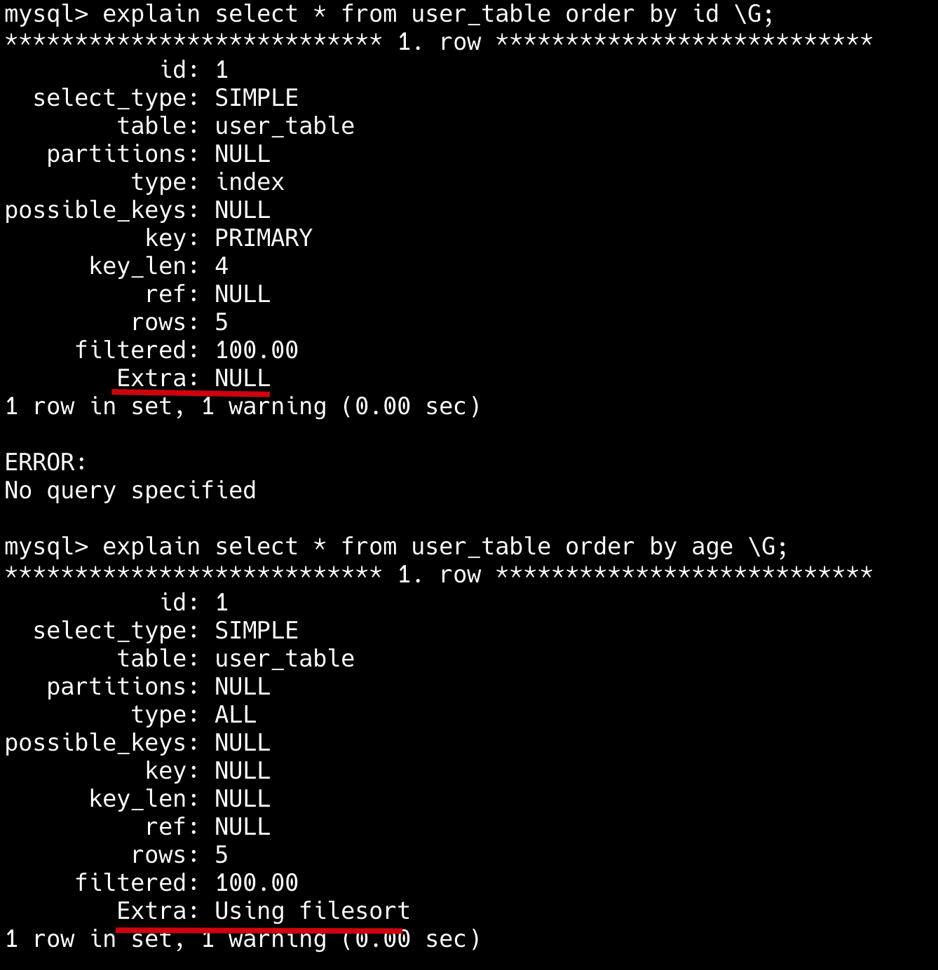 二哥的 Java 进阶之路：filesort 的执行计划