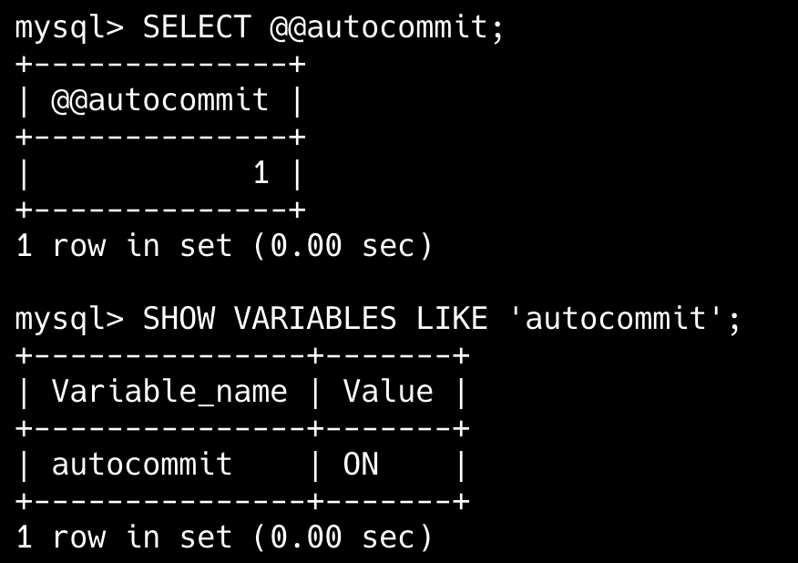 二哥的 Java 进阶之路：@@autocommit