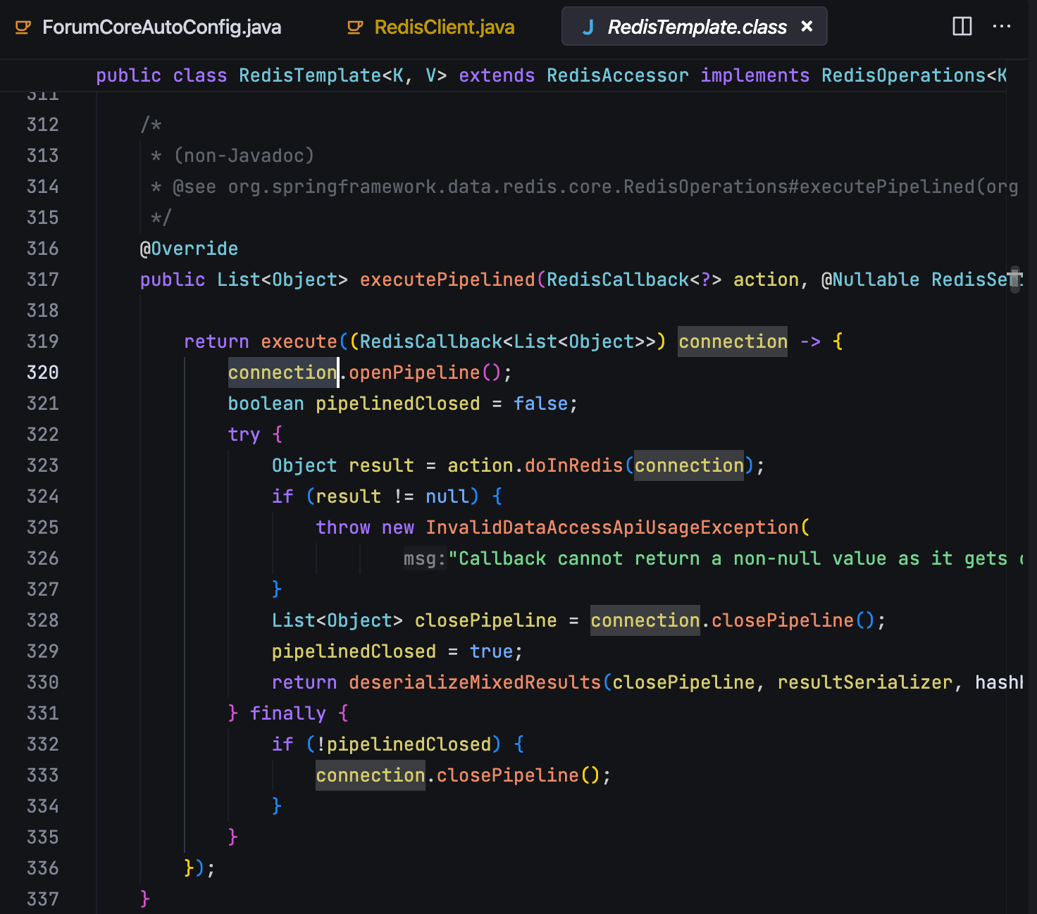 二哥的 Java 进阶之路：RedisTemplate的executePipelined