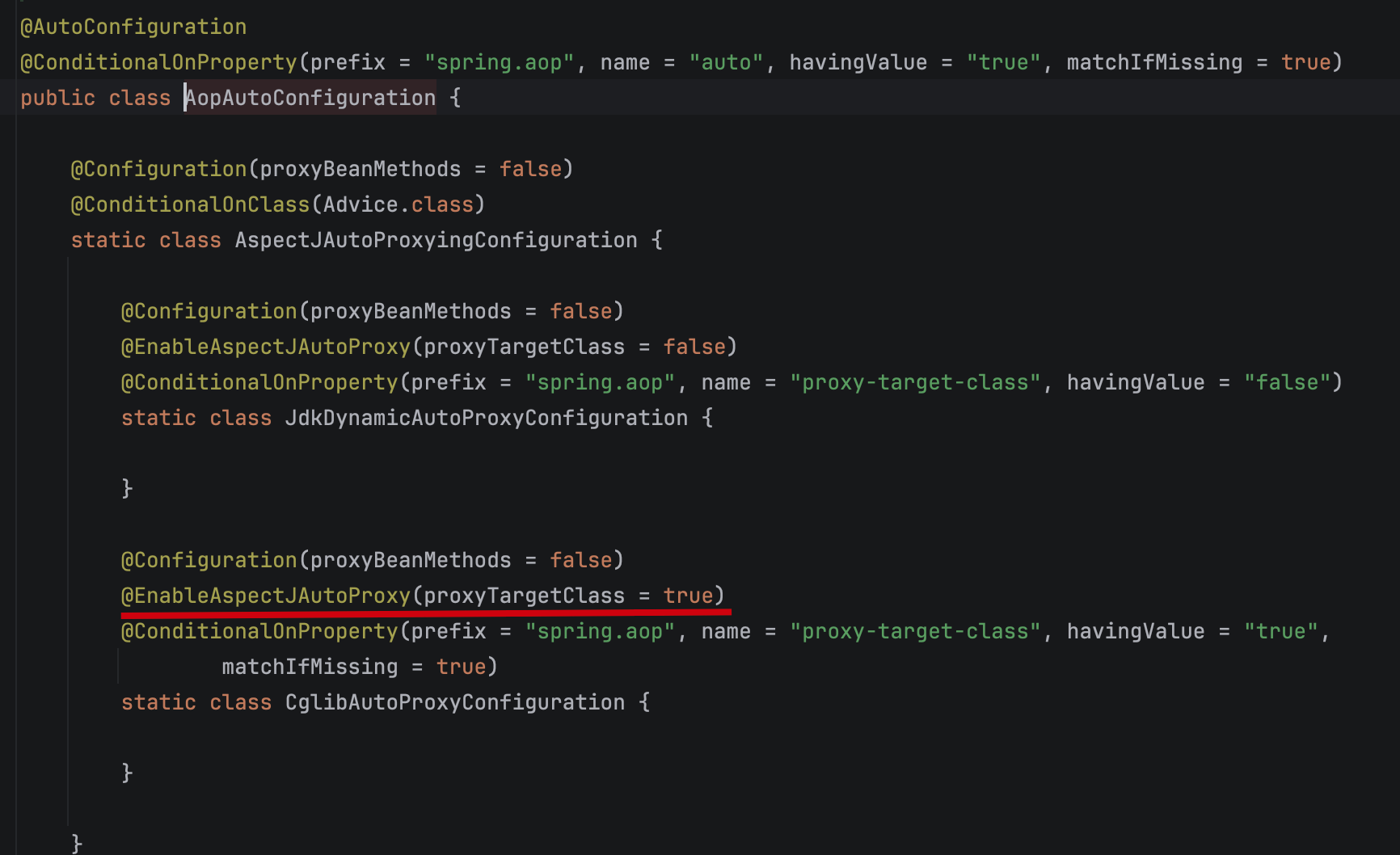技术派源码：AopAutoConfiguration