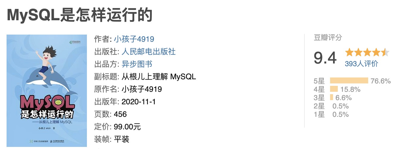 MySQL 是怎样运行的:从跟上理解 MySQL书